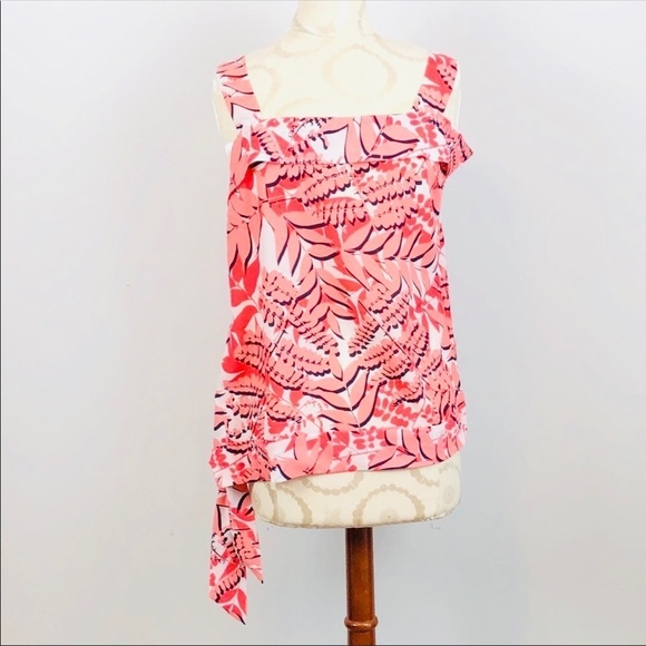 NWT Banana Republic Sleeveless Floral Top Size Small - Picture 1 of 8